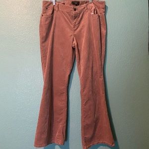 Pink Velvety Pants
